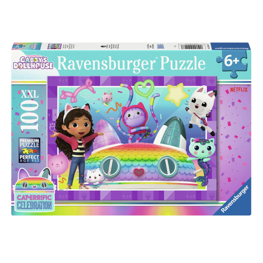 Ravensburger Pussel: Gabby's Dollhouse 100 XXL Bitar