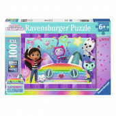 Ravensburger Pussel: Gabby's Dollhouse 100 XXL Bitar Ravensburger Pussel: Gabby's Dollhouse 100 XXL Bitar