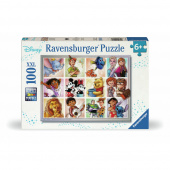 Ravensburger Pussel: Disney Multicharacter 100 XXL Bitar Ravensburger Pussel: Disney Multicharacter 100 XXL Bitar