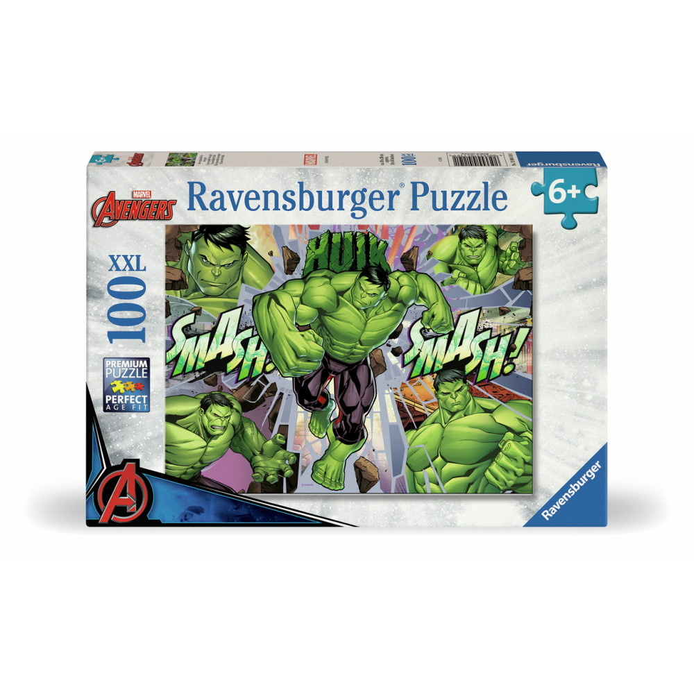 Ravensburger Pussel: Marvel Hulk 100 XXL Bitar