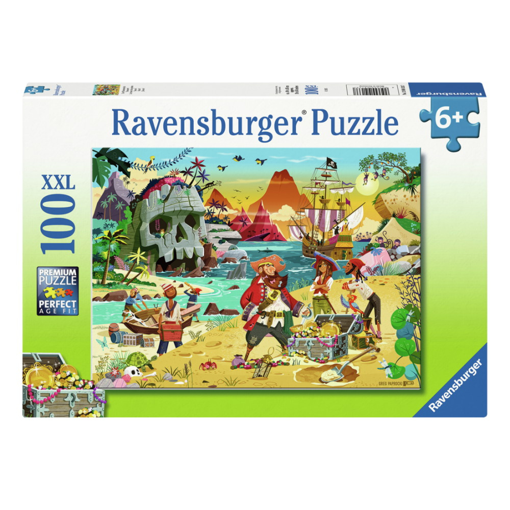 Ravensburger Pussel: Treasure 100 XXL Bitar