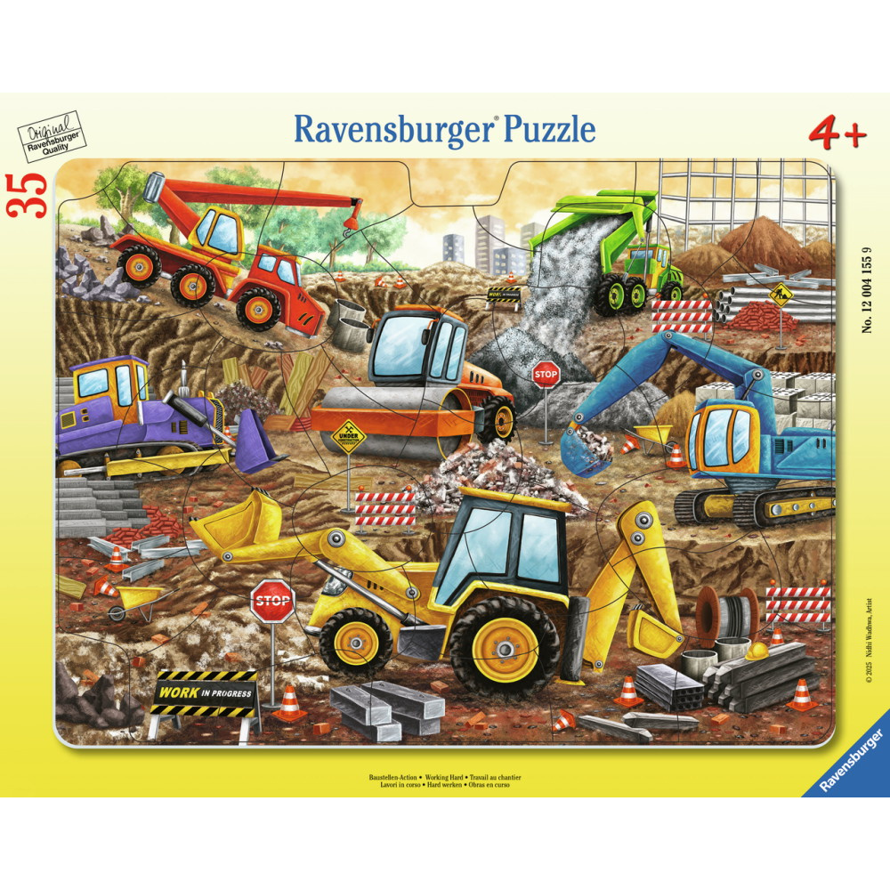 Ravensburger Rampussel: Arbetsplats 35 Bitar