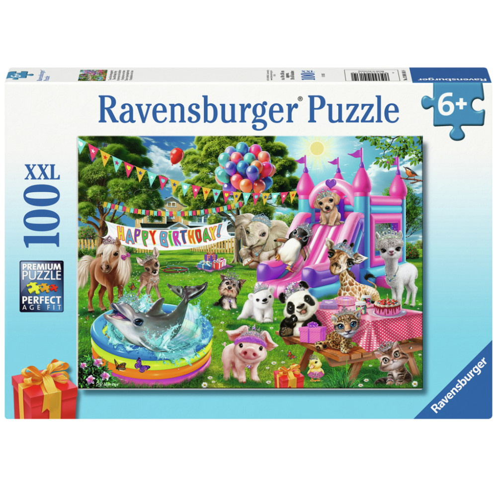 Ravensburger Pussel: Tiara Birthday Party 100 XXL Bitar