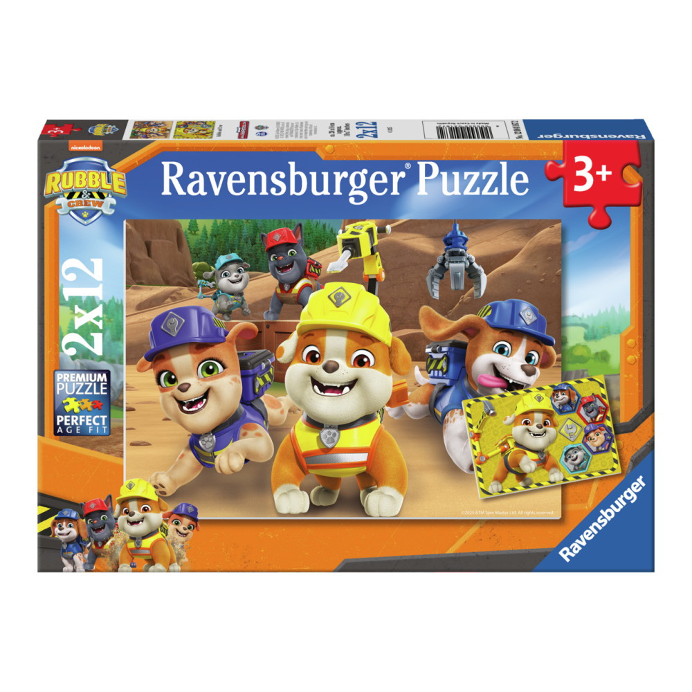 Ravensburger Pussel: Rubble & Crew Team in Action! 2x12 Bitar