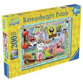 Ravensburger Pussel: Spongebob New adventures in Bikini Bottom XXL 200 Bitar Ravensburger Pussel: Spongebob New adventures in Bikini Bottom XXL 200 Bitar