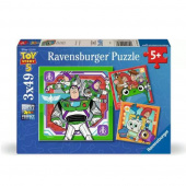 Ravensburger Pussel: Toy Story 5 On a Mission 3x49 Bitar Ravensburger Pussel: Toy Story 5 On a Mission 3x49 Bitar