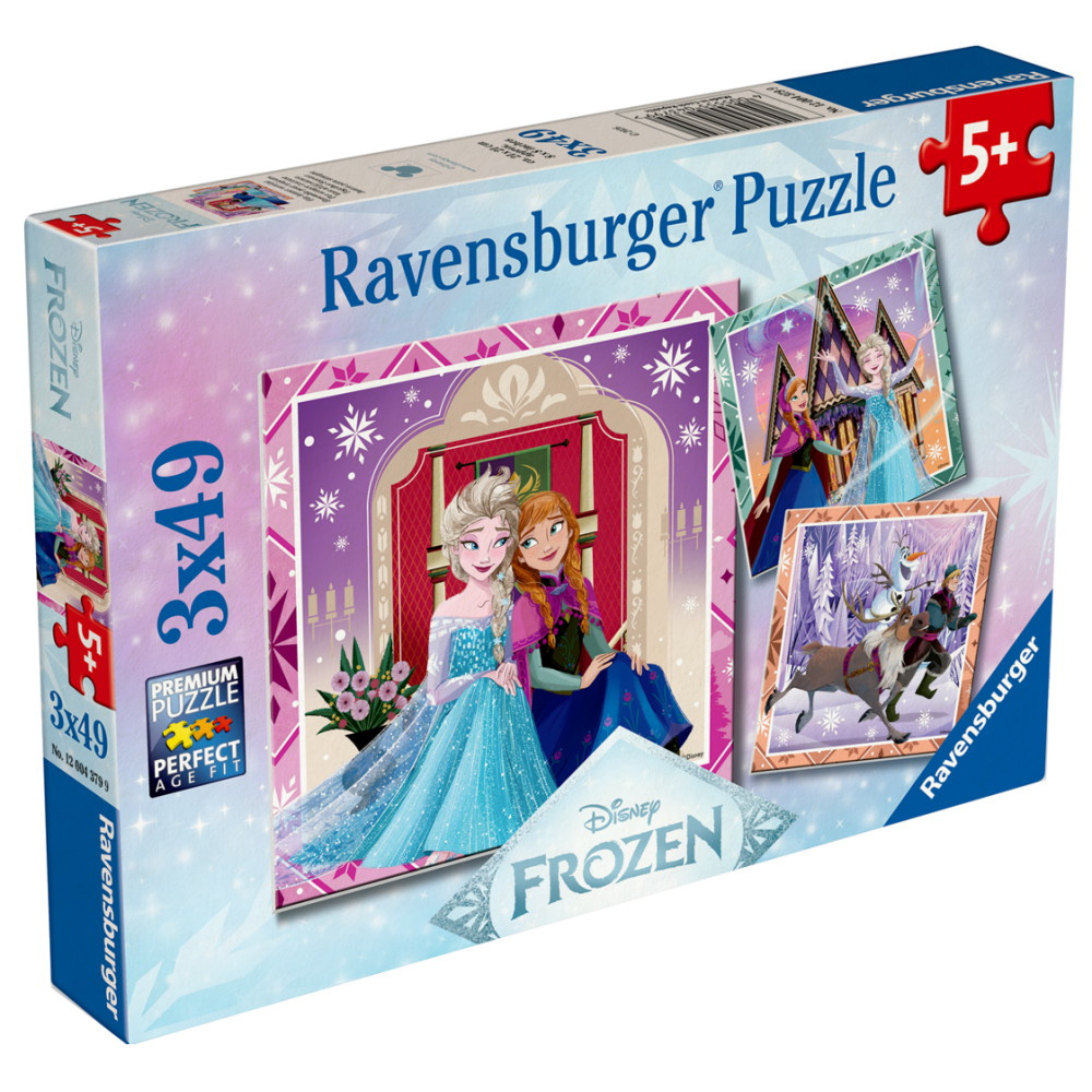 Ravensburger Pussel: Disney Frozen 3x49 Bitar