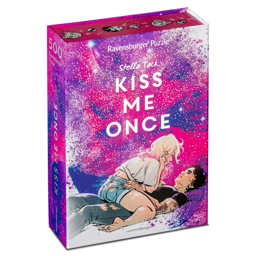 Ravensburger Pussel: Kiss Me Once 500 Bitar