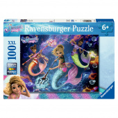 Ravensburger Pussel: Mermaid Magic, Magic Powers 100 XXL Bitar Ravensburger Pussel: Mermaid Magic, Magic Powers 100 XXL Bitar