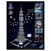 Ravensburger Iconics Empire State Building LED 216 Bitar Ravensburger Iconics Empire State Building LED 216 Bitar