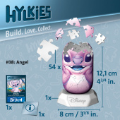 Ravensburger 3D Pussel: Hylkies Angel 54 Bitar Ravensburger 3D Pussel: Hylkies Angel 54 Bitar