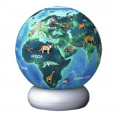 Ravensburger 3D Pussel - Jordglob Med Nattlampa 73 Bitar Ravensburger 3D Pussel - Jordglob Med Nattlampa 73 Bitar
