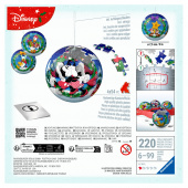 Ravensburger 3D Pussel - Disney Julgranskulor 4x54 Bitar Ravensburger 3D Pussel - Disney Julgranskulor 4x54 Bitar