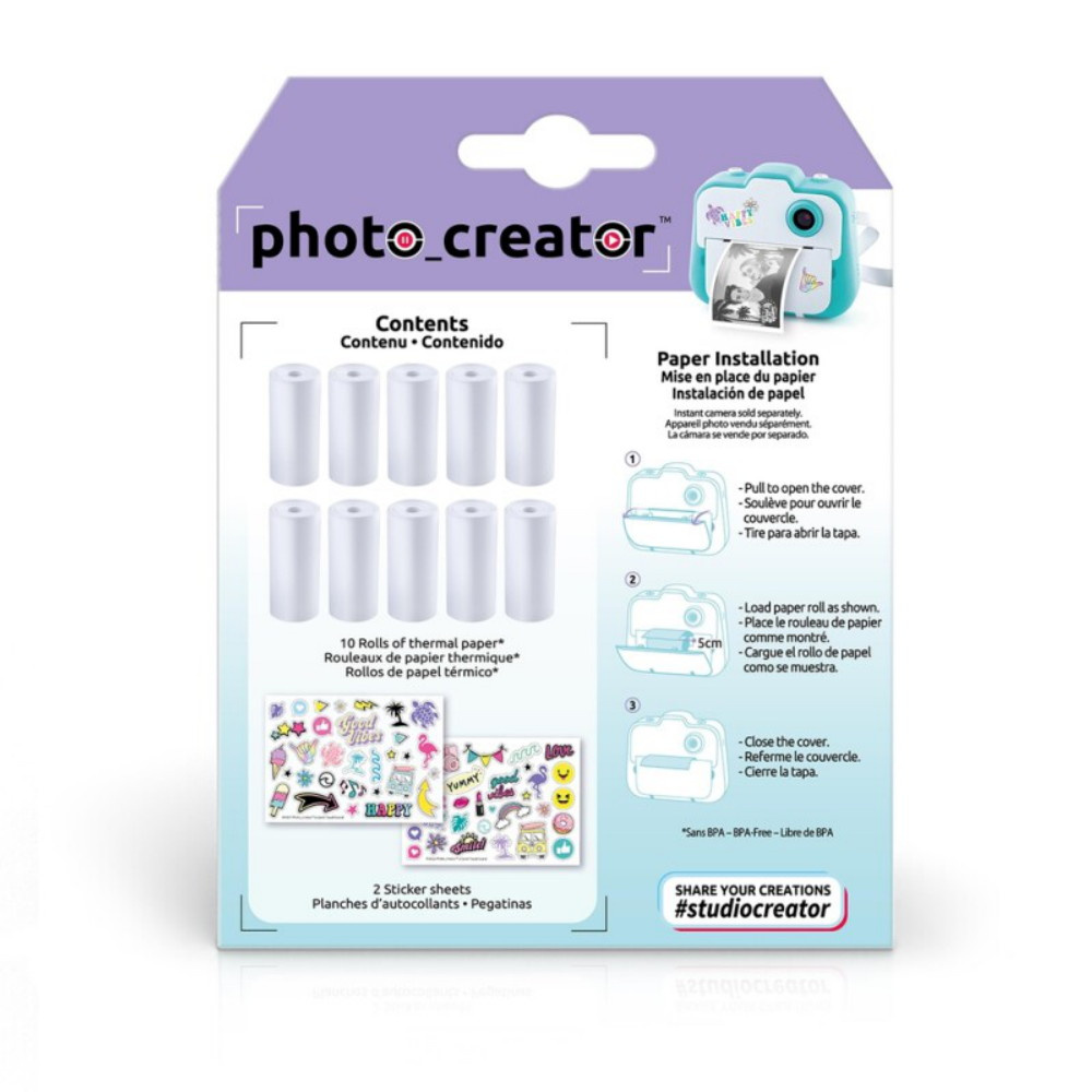 Photo Creator Instant Kamera Refill 10 Rullar