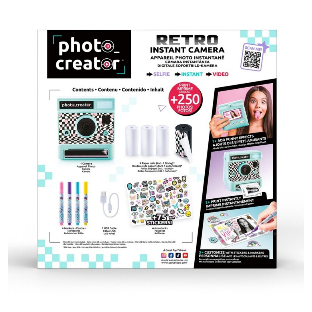 Photo Creator Retro Instant Kamera