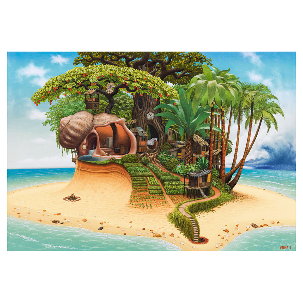 Castorland - Summer Madeira, 1000-bitars