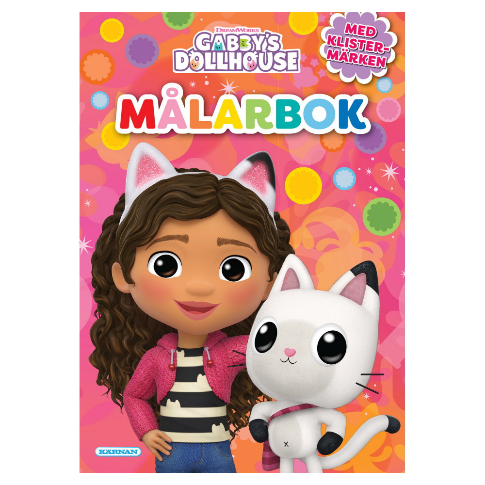 Målarbok Gabby's Dollhouse