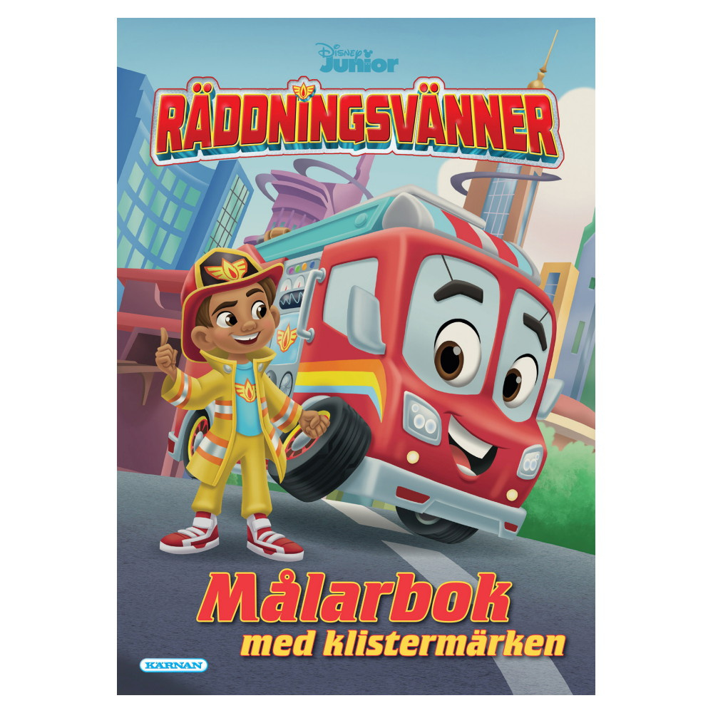 Målarbok Räddningsvänner