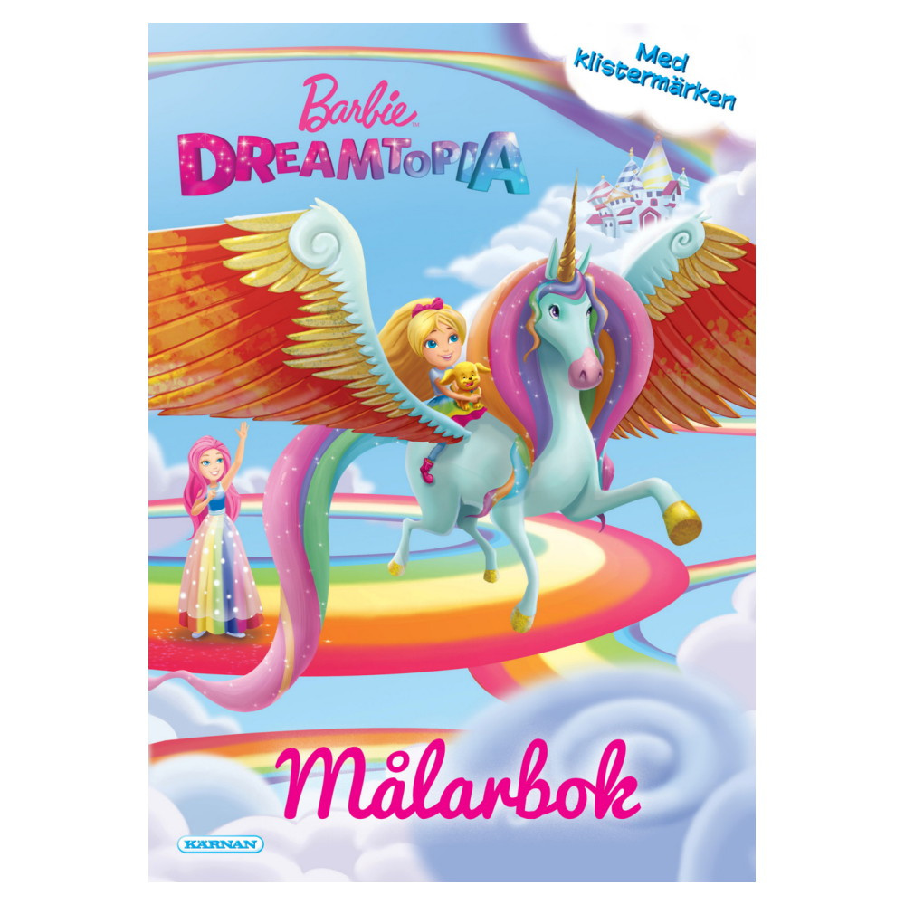 Målarbok Barbie Dreamtopia