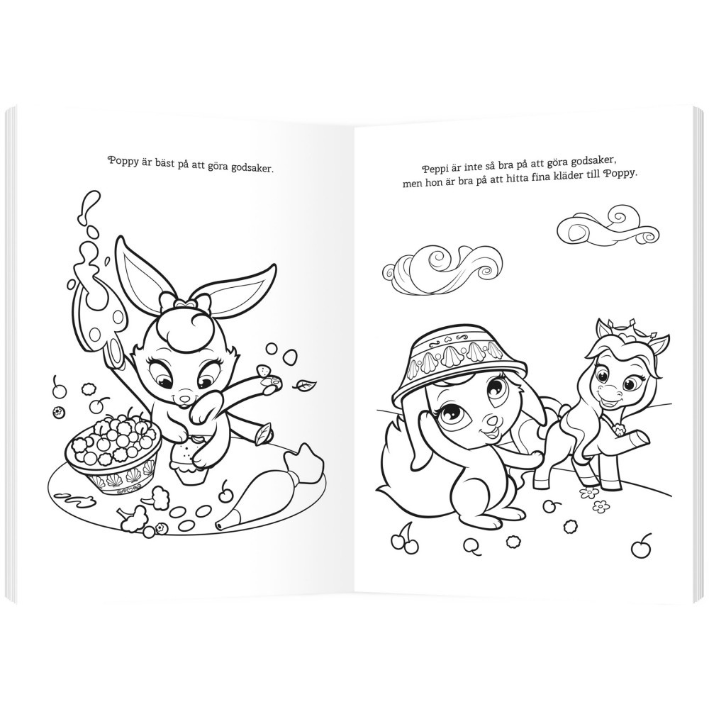 Målarbok - Djuroasen