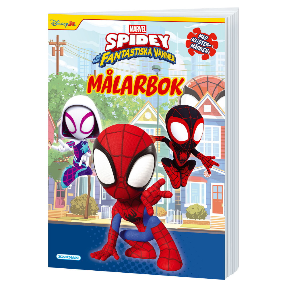 Målarbok - Spidey och hans Fantastiska Vänner