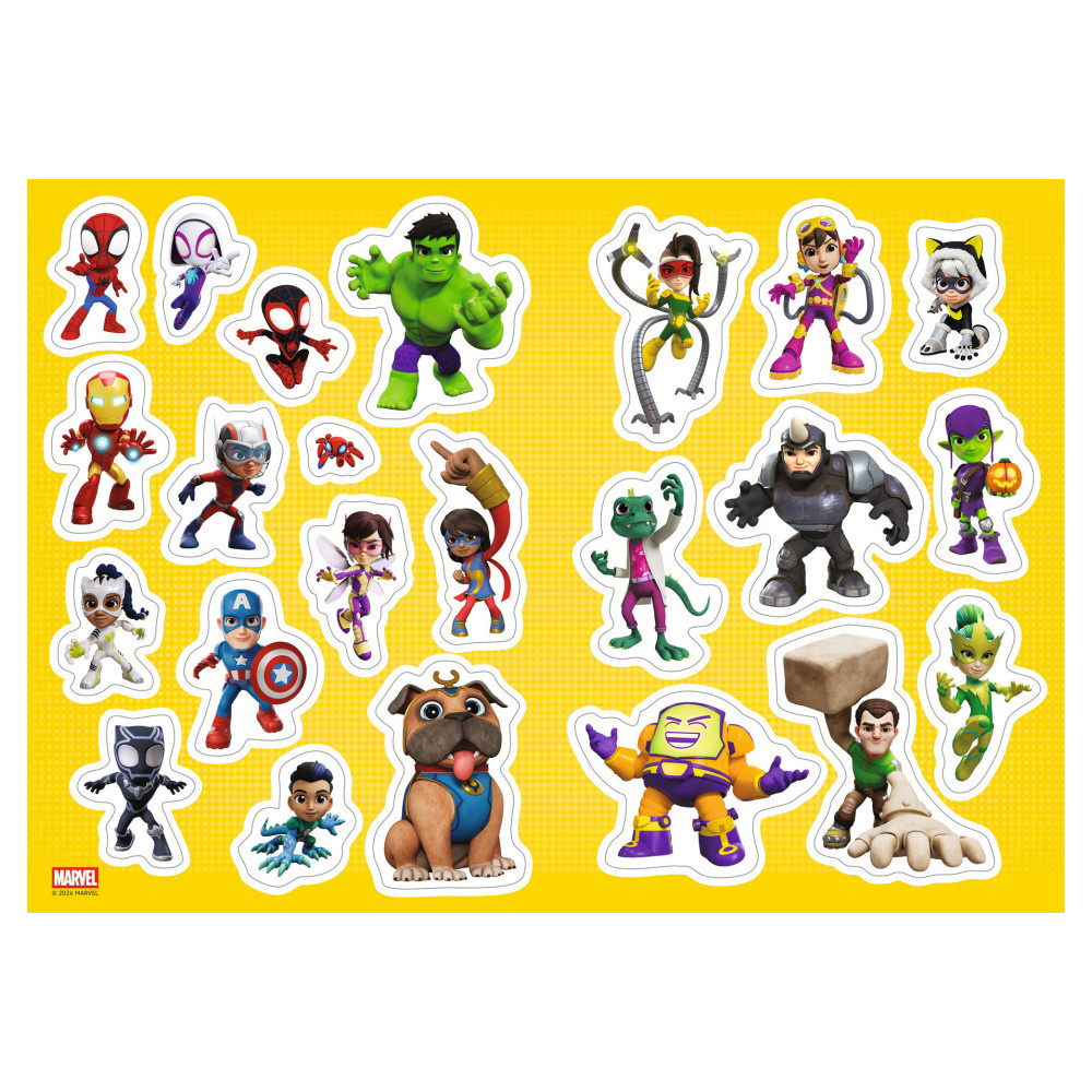 Målarbok - Spidey och hans Fantastiska Vänner