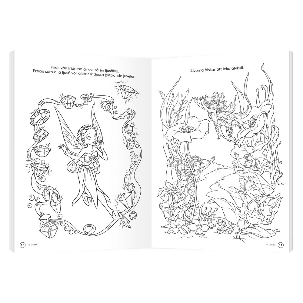 Målarbok - Disney Älvor
