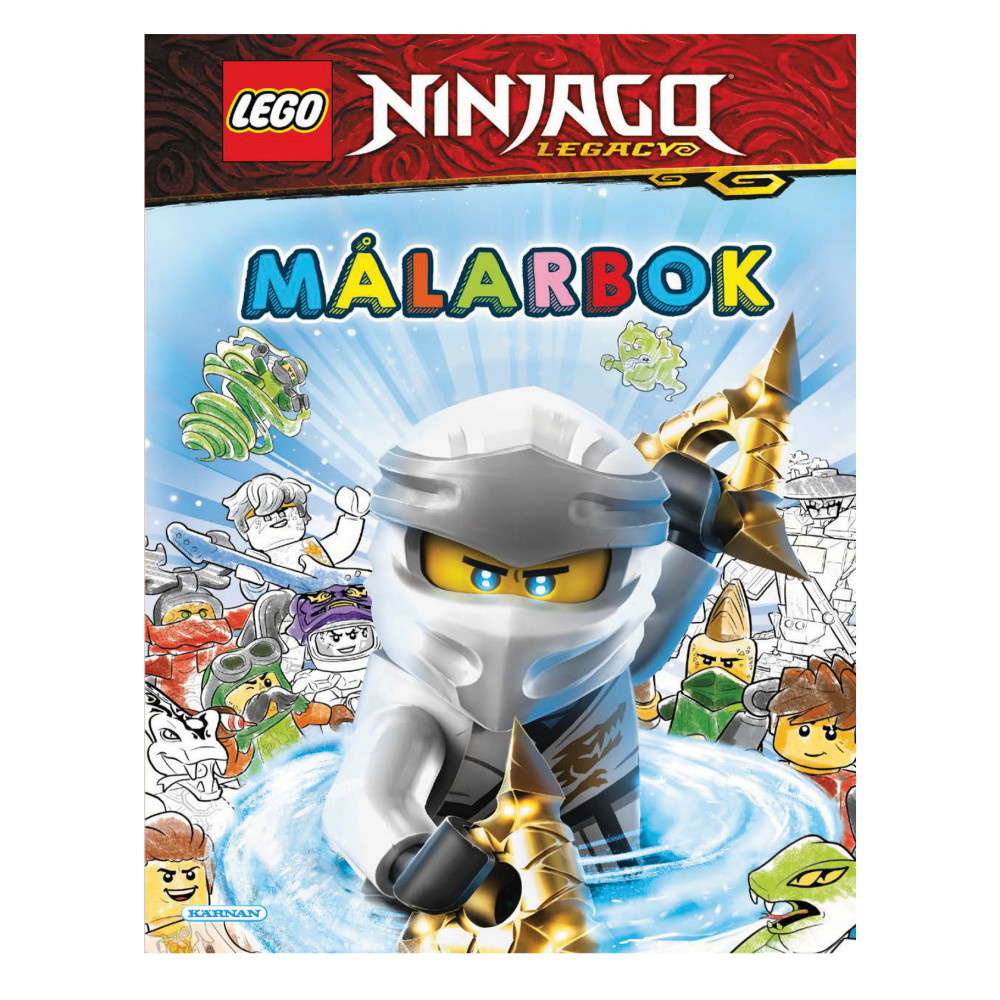 Målarbok LEGO Ninjago 