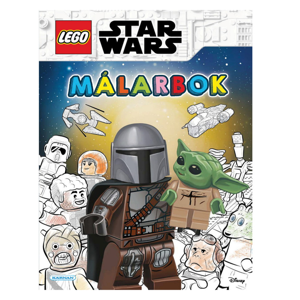 Målarbok LEGO Star Wars 