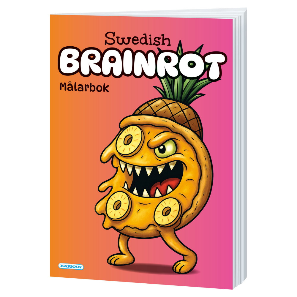 Målarbok - Swedish Brainrot