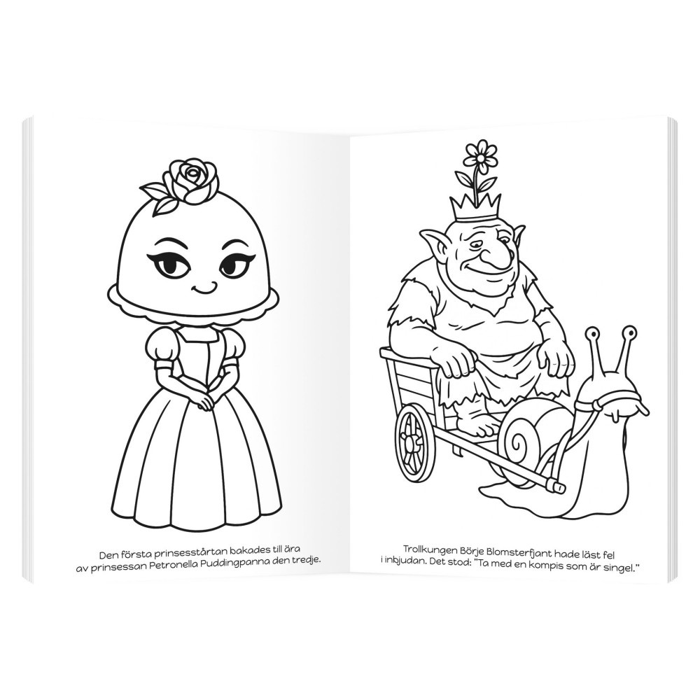 Målarbok - Swedish Brainrot