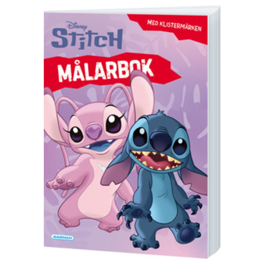 Målarbok: Stitch 