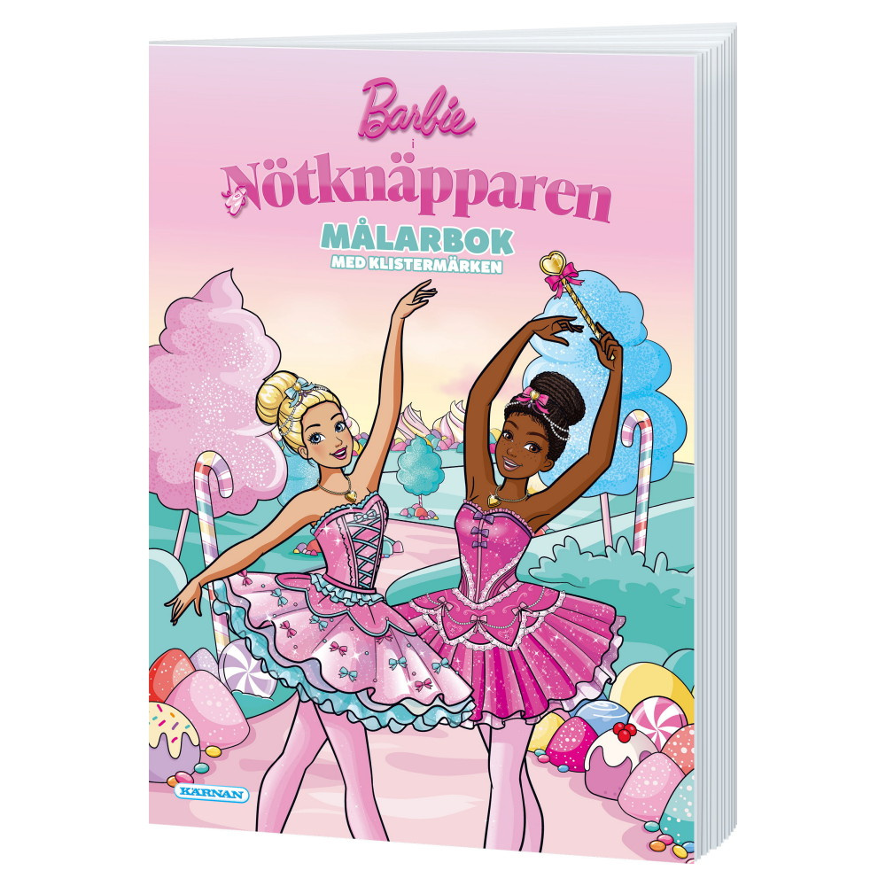 Målarbok - Barbie Nötknapparen