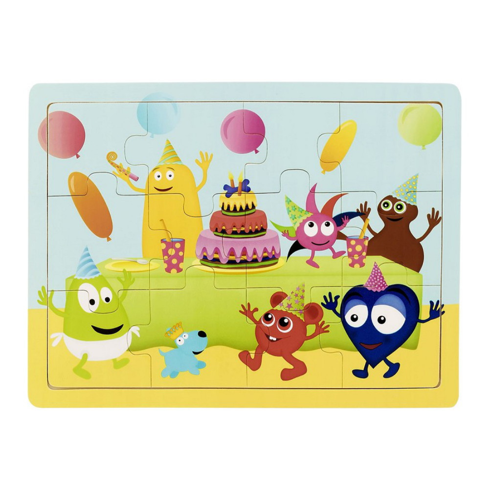 Babblarna Pussel Babblarna på kalas 12 Bitar