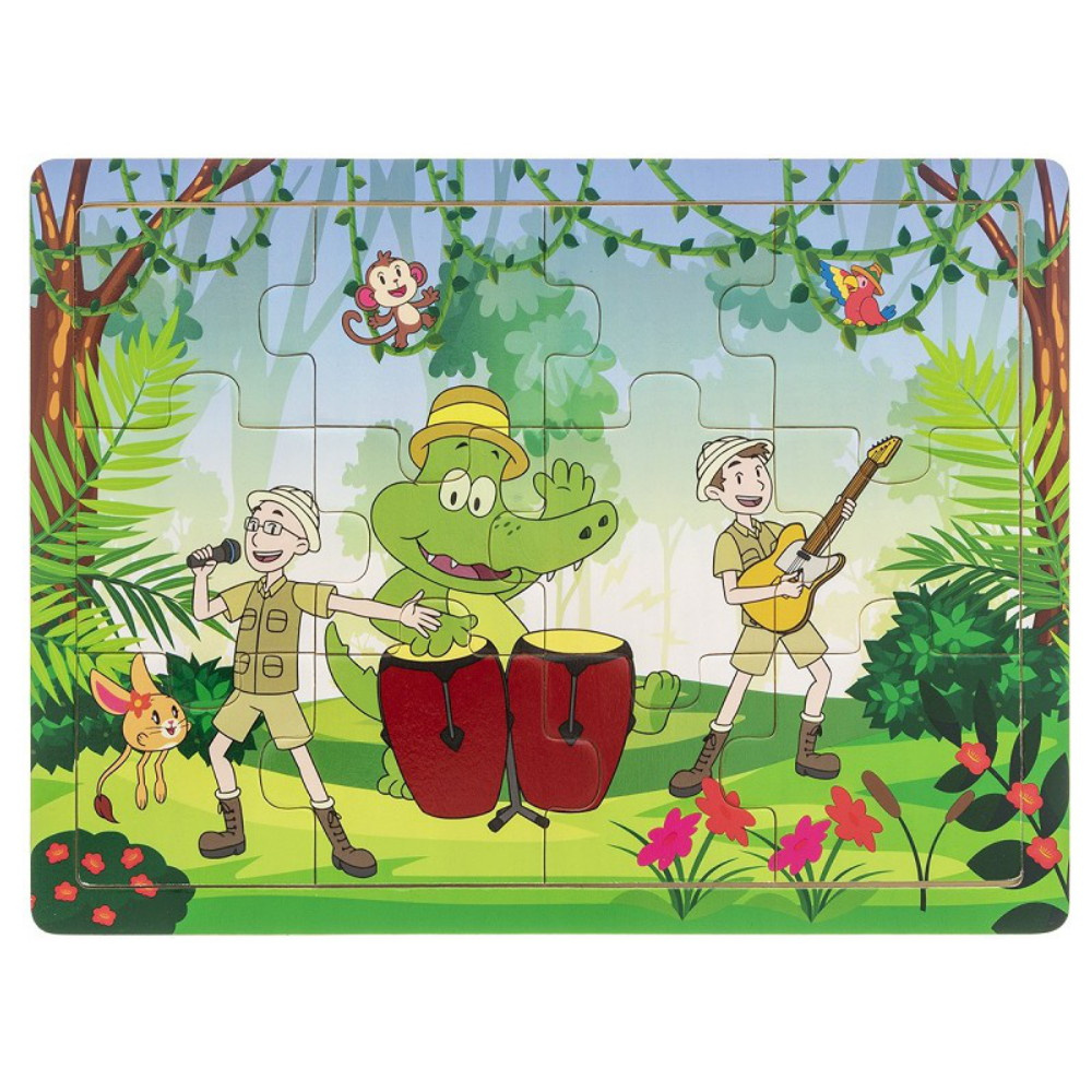 Arne Alligator Pussel 12 Bitar