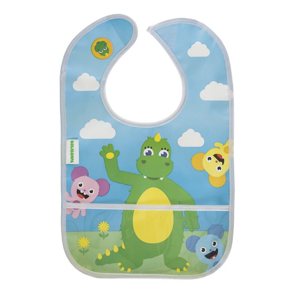 Teddykompaniet - Bolibompa- Haklapp, Draken vinkar