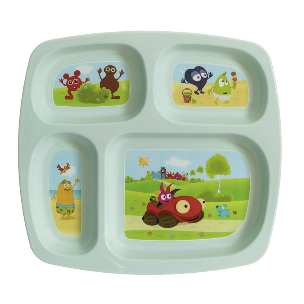 Teddykompaniet - Babblarna- 4-facks tallrik