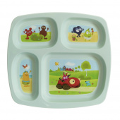 Teddykompaniet - Babblarna- 4-facks tallrik Teddykompaniet - Babblarna- 4-facks tallrik