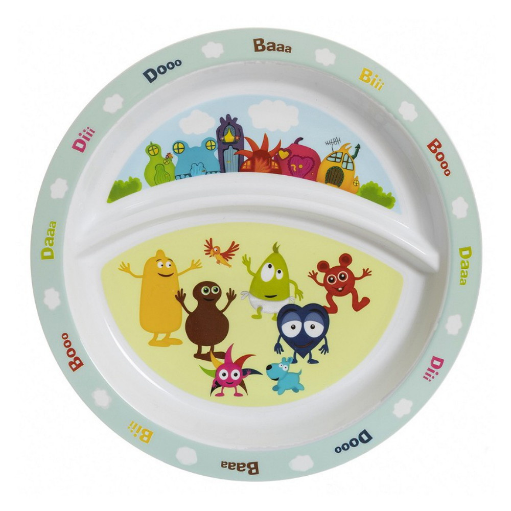 Teddykompaniet - Babblarna- Sektionstallrik