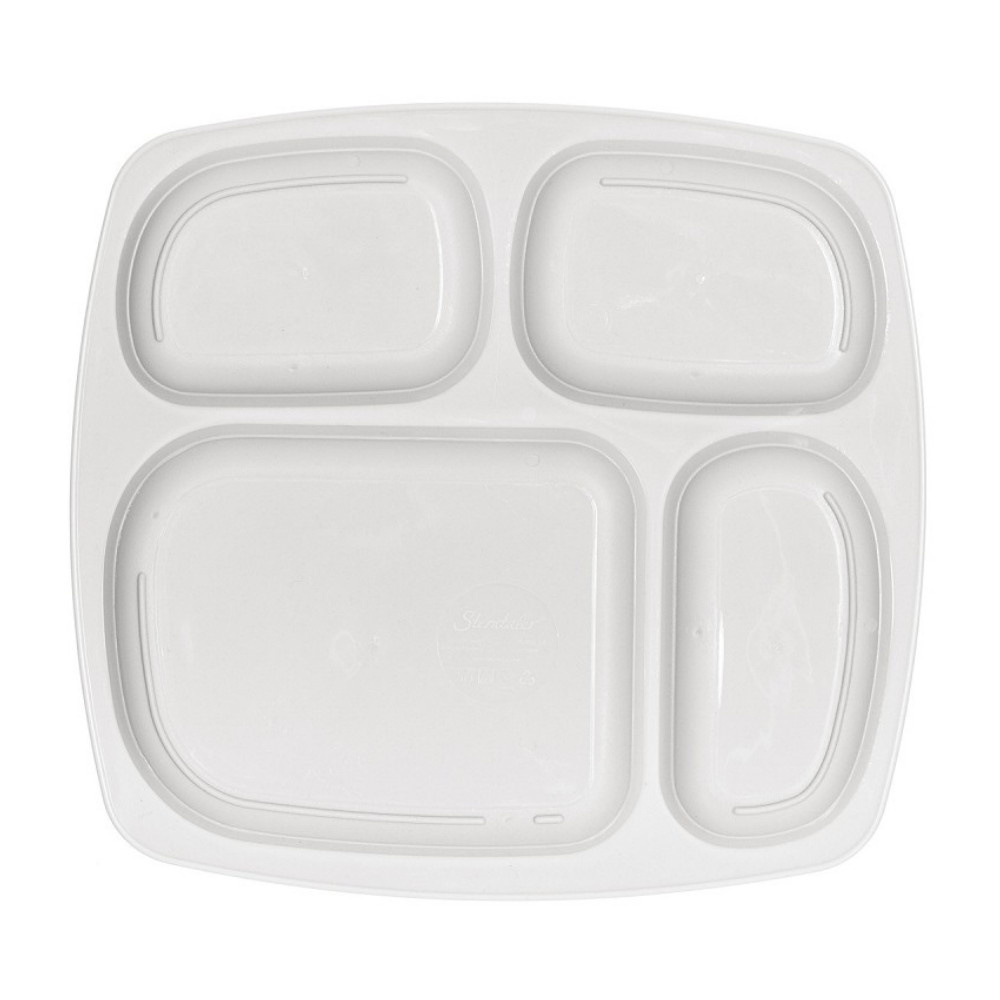 Teddykompaniet - Bolibompa- 4-fack tallrik