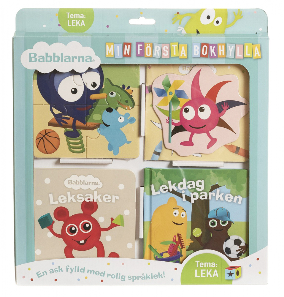 Babblarna Min första bokhylla - Leka