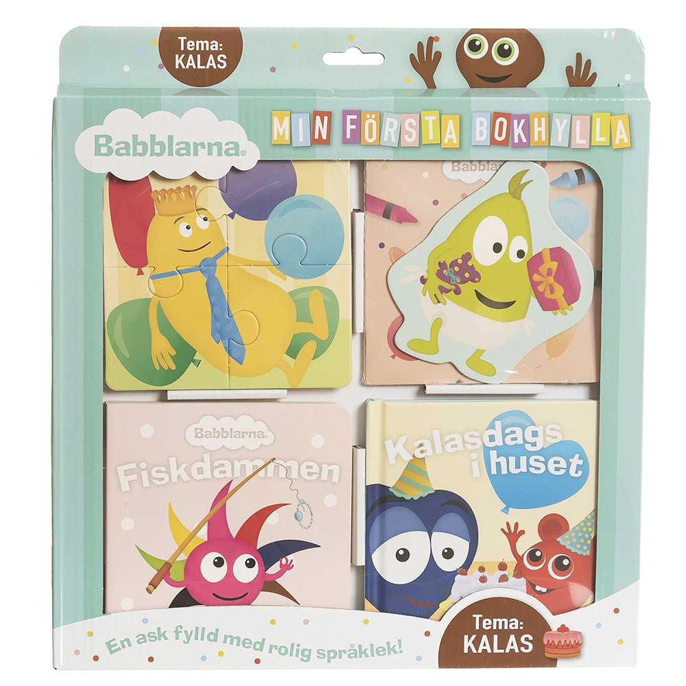 Babblarna Min första bokhylla - Kalas