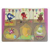 Babblarna Formpussel - Känslopussel 6 Bitar Babblarna Formpussel - Känslopussel 6 Bitar