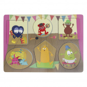 Babblarna Formpussel - Känslopussel 6 Bitar Babblarna Formpussel - Känslopussel 6 Bitar