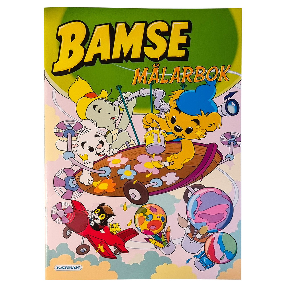 Målarbok - Bamse