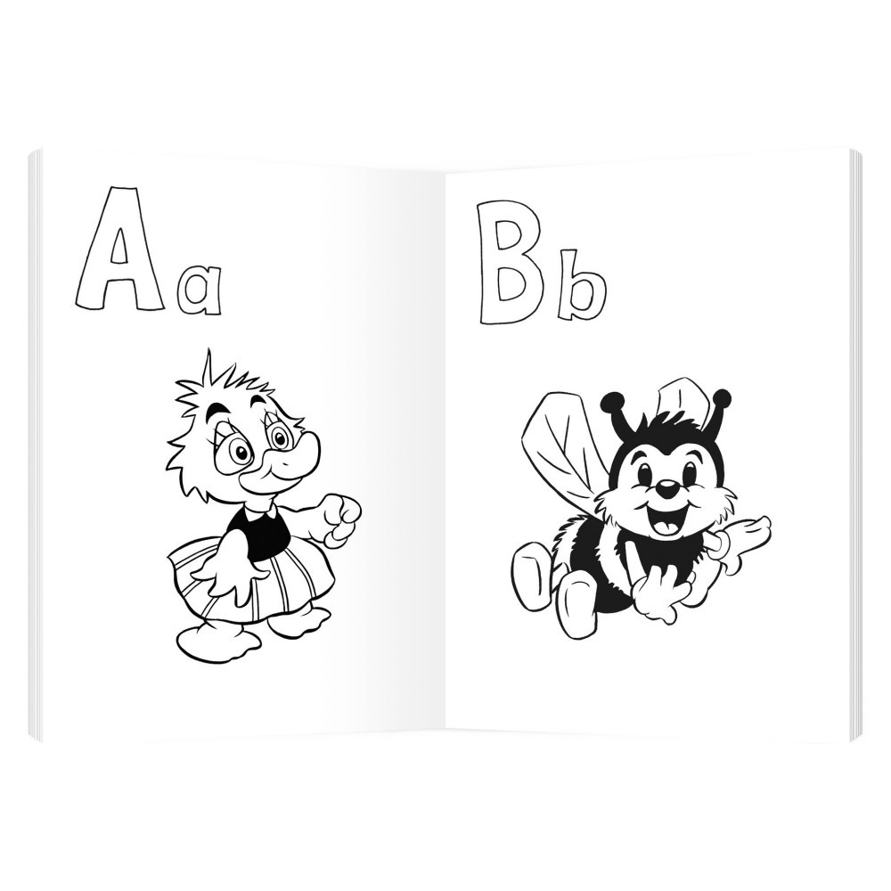 Målarbok - Bamse ABC