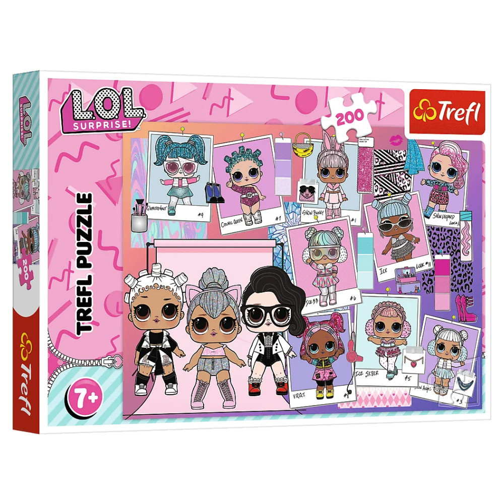 Trefl Pussel Lovely dolls 200 Bitar