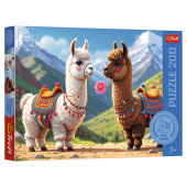 Trefl Pussel Colorful Llamas 200 Bitar Trefl Pussel Colorful Llamas 200 Bitar