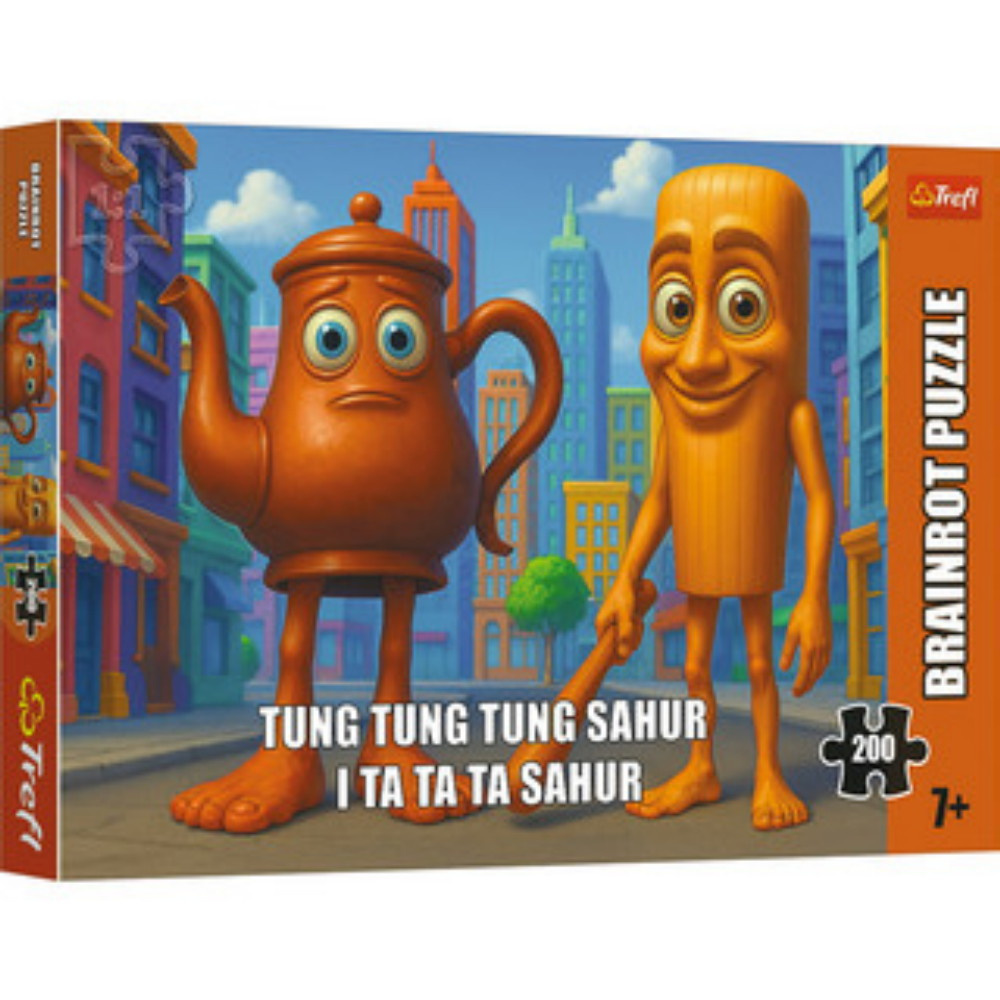 Trefl Pussel Brainrot Tung Tung Tung 200 Bitar