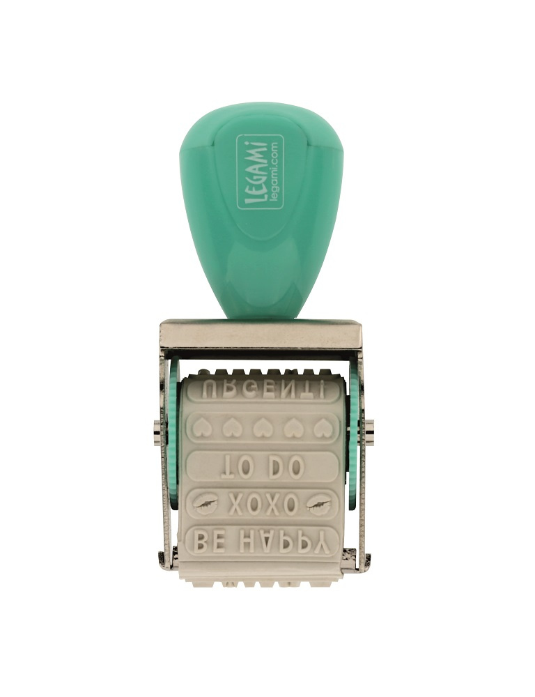 Just my type, roterande stämpel med stämpeldyna